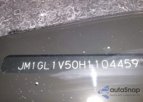 2017 Mazda Mazda6 Touring from USA, damaged, VIN JM1GL1V50H1104459